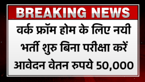 Work From Home Recruitment 2024